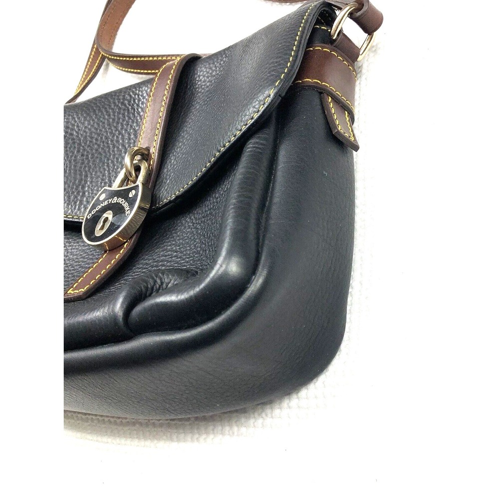 Dooney and Bourke Lock Leather Crossbody Shoulder hand bag Padlock - Picture 6 of 16